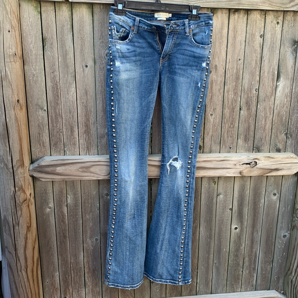 Mm Vintage Size 26 Jeans With Stuffed Sides!